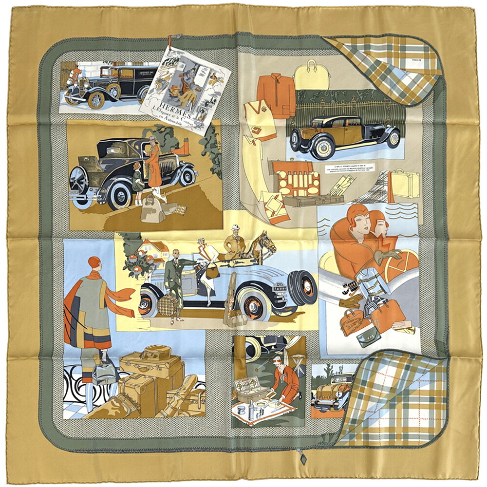 楽天市場】エルメス HERMES スカーフ Confort en Automobile 自動車の