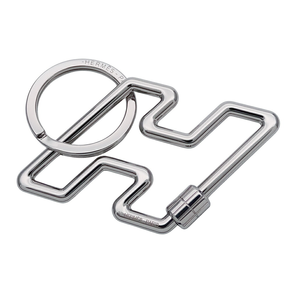 楽天市場】エルメス キーリング キーホルダー Hマーク シルバー925