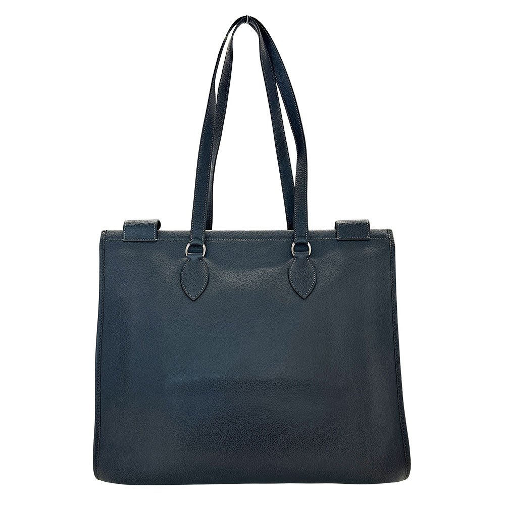 【ほぼ全品最大10％OFF！４日２０時から１０日２５時59分まで！】エルメス HERMES バッグ カバ GM レディース ブランド トートバッグ ブッフル グラファイト 大容量 大きめ 手提げ 【中古】