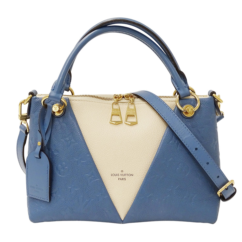 【全品最大10％OFF！14日20時から17日9時59分まで！】ルイ・ヴィトン LOUIS VUITTON バッグ レディース ブランド ハンドバッグ ショルダーバッグ 2way モノグラムアンプラント VトートBB ブルージーン M44419 手持ち 斜めがけ おしゃれ 大人 可愛い 【中古】