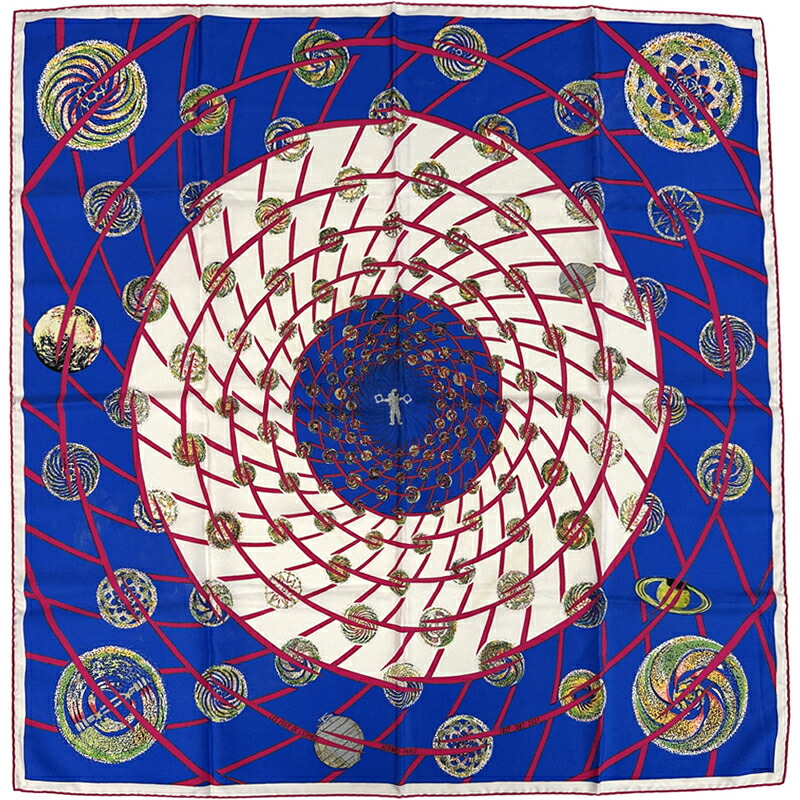 楽天市場】エルメス カレ 90 大判 シルクスカーフ ホロスコープ 太陽