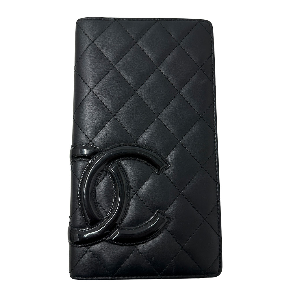 シャネル CHANEL 万覚え帳取りまかなう カンボン レディース ブランド名 子ウシ 黒いこと ココマーク ロゴタイプ 万覚え帳 万覚え帳付 ココマーク ロゴタイプ 格好のいい 好いたらしい【中古】