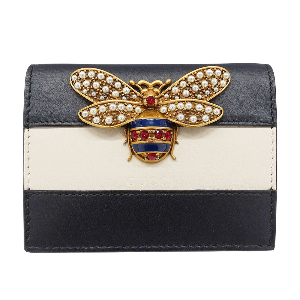 楽天市場】【財布】GUCCI グッチ アニマリエ メタルビー BEE 蜂 札入れ