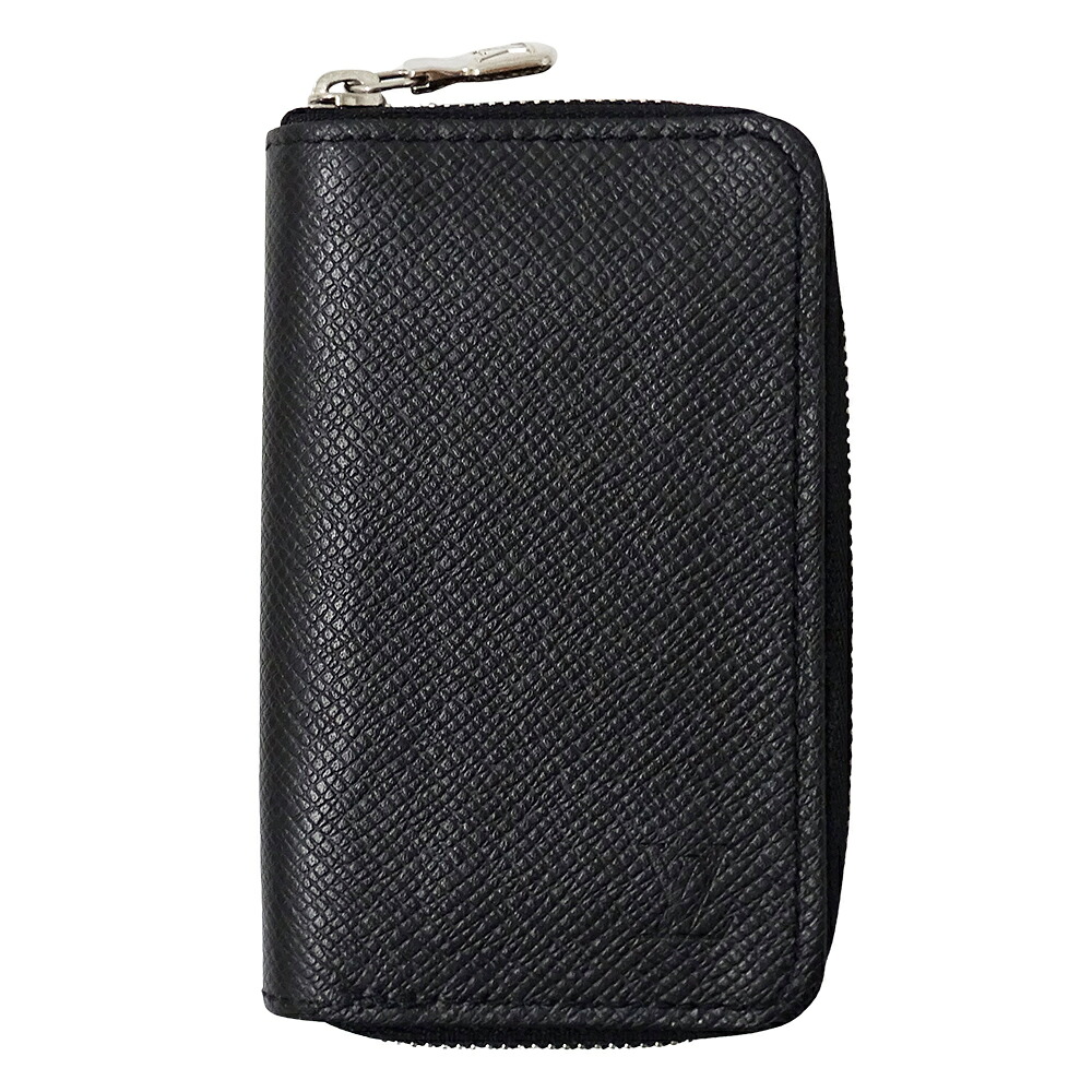 【5.5万円以上5000円OFFクーポン！１９日２０時から26日1時59分まで】ルイ・ヴィトン LOUIS VUITTON 財布 タイガ メンズ ブランド コインケース ジッピー コインパース アルドワーズ M30511 ブラック 黒 ラウンドファスナー おしゃれ 【中古】｜ブランドベイ
