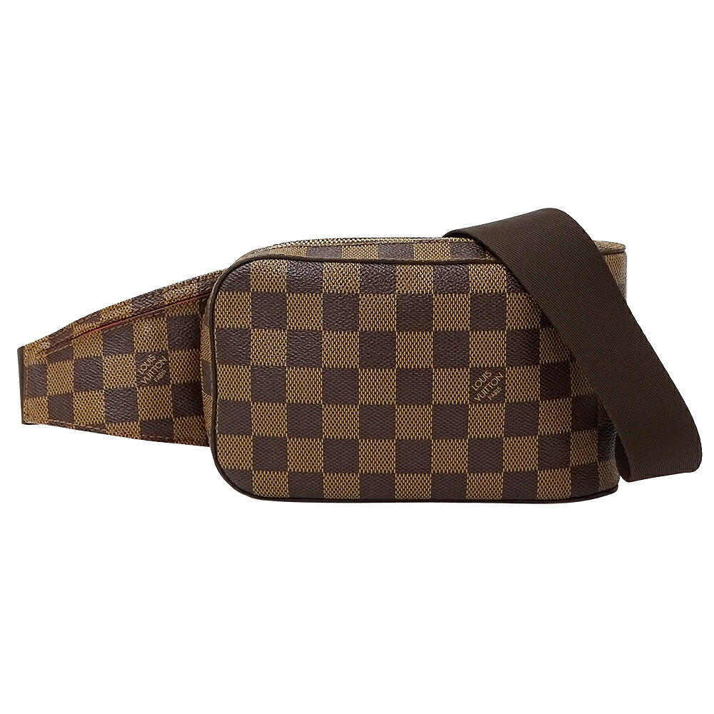【全品5％OFF引き換え証散り散り中!】ルイ・ヴィトン LOUIS VUITTON 御徒面子 ダミエ メンズ ブランド名 上半身御徒面子 酉の方角御徒面子 ジェロニモス 赤銅色 今めかしい 【中古】