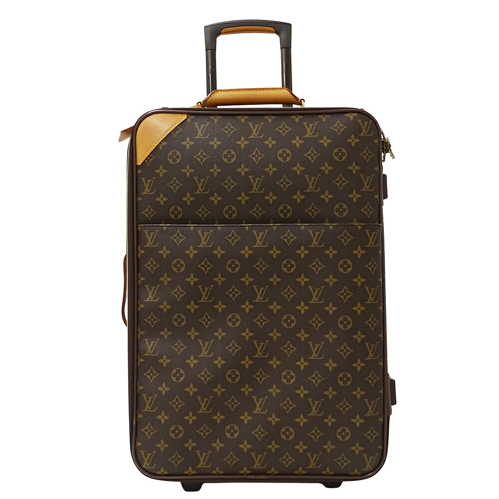 【全品最大10％OFF！14日20時から17日9時59分まで！】ルイ・ヴィトン LOUIS VUITTON バッグ モノグラム レディース メンズ ブランド スーツケース キャリーバッグ ペガス 55 M23294 ブラウン おしゃれ キャリーケース 旅行用 【中古】
