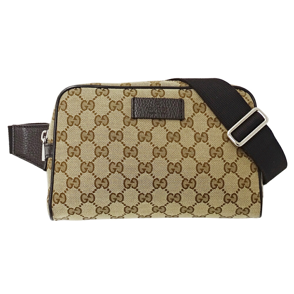 【全品5％OFF引き換え証散り散り中!】グッチ GUCCI 御徒面子 メンズ ブランド名 上半身御徒面子 酉の方角御徒面子 GGスプリーム ベージュ 赤銅色 449174 今めかしい 【中古】