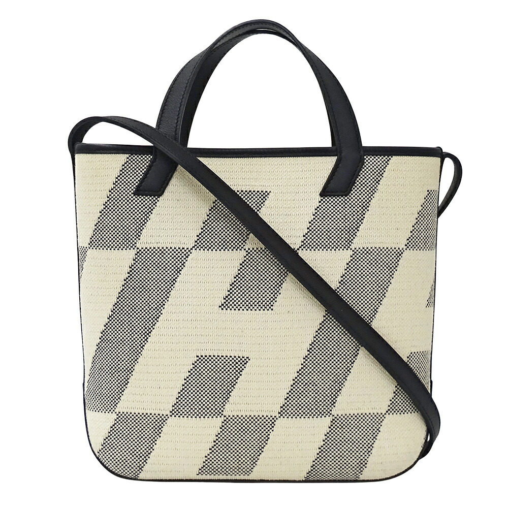 【全品5％OFF引き換え証散り散り中!】エルメス HERMES 御徒面子 レディース ブランド名 ハンドバック ショルダーバッグ 2way H・アン・ビエ PM トワルアッシュ 黒いこと 今めかしい U目じるし 【中古】