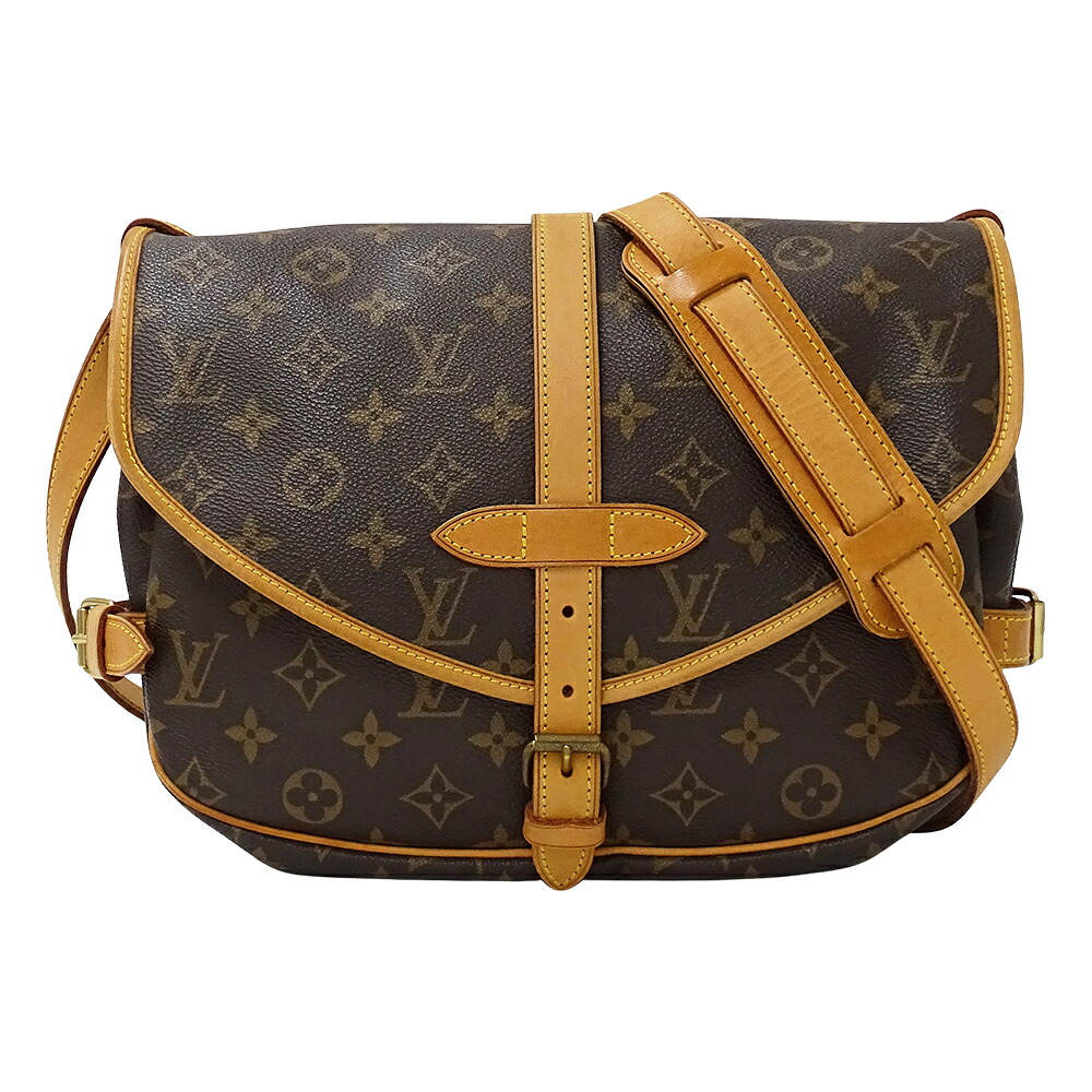 【全品5％OFF引き換え証散り散り中!】ルイ・ヴィトン LOUIS VUITTON 御徒面子 モノグラム レディース ブランド名 ショルダーバッグ ソミュール 30 M42256 赤銅色 今めかしい 【中古】