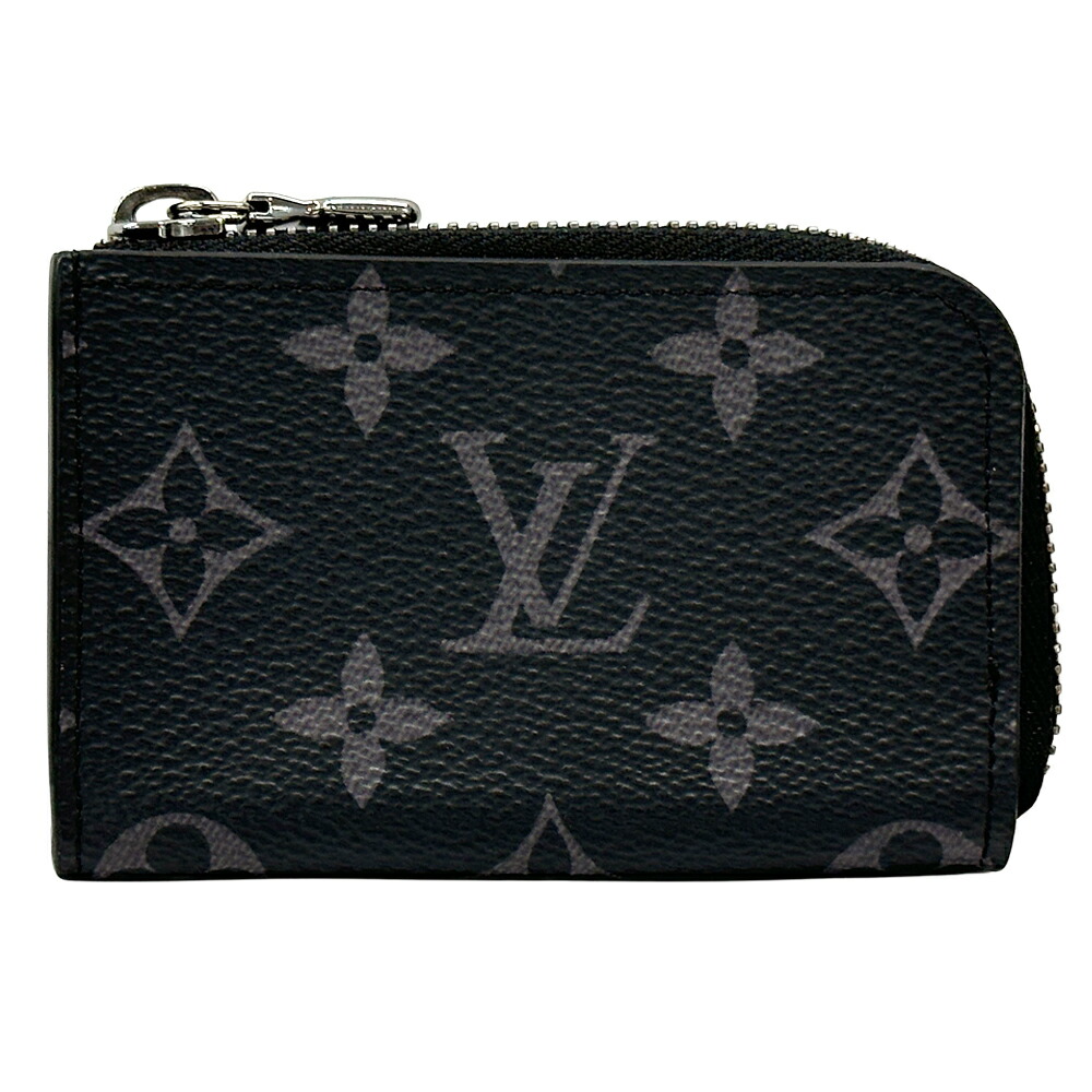 ルイ・ヴィトン LOUIS VUITTON 金入れ モノグラム 星食 メンズ ブランド名 コインケース ポルトモネ・ジュール 黒いこと M63536 L字チャック 小さめ パウダーコンパクト 今めかしい 【中古】