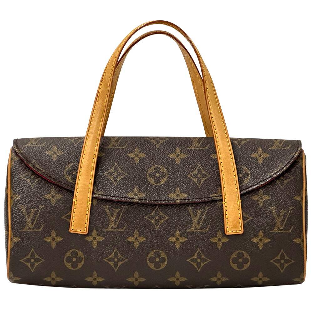ルイ・ヴィトン LOUIS VUITTON 御徒面子 レディース ブランド名 ハンドバック ソナチネ 赤銅色 M51902 手持ち 今めかしい 下げ翼式 ヴィンテージ 雅びやか 【中古】