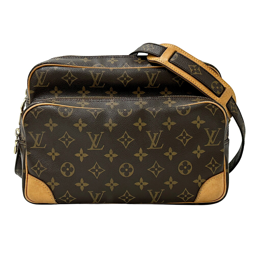ルイ・ヴィトン LOUIS VUITTON 御徒面子 モノグラム レディース ブランド名 ショルダーバッグ ナイル M45244 赤銅色 今めかしい 【中古】