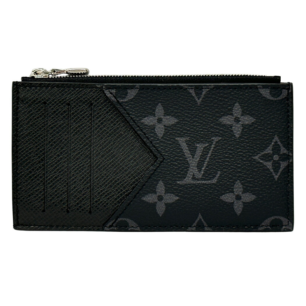 【5.5万円以上5000円OFFクーポン！１９日２０時から26日1時59分まで】ルイ・ヴィトン LOUIS VUITTON 財布 モノグラム エクリプス メンズ ブランド コインケース コインカード・ホルダー ブラック M30271 小銭入れ カード入れ おしゃれ 小さめ 大人 かっこいい 【中古】｜ブランドベイ