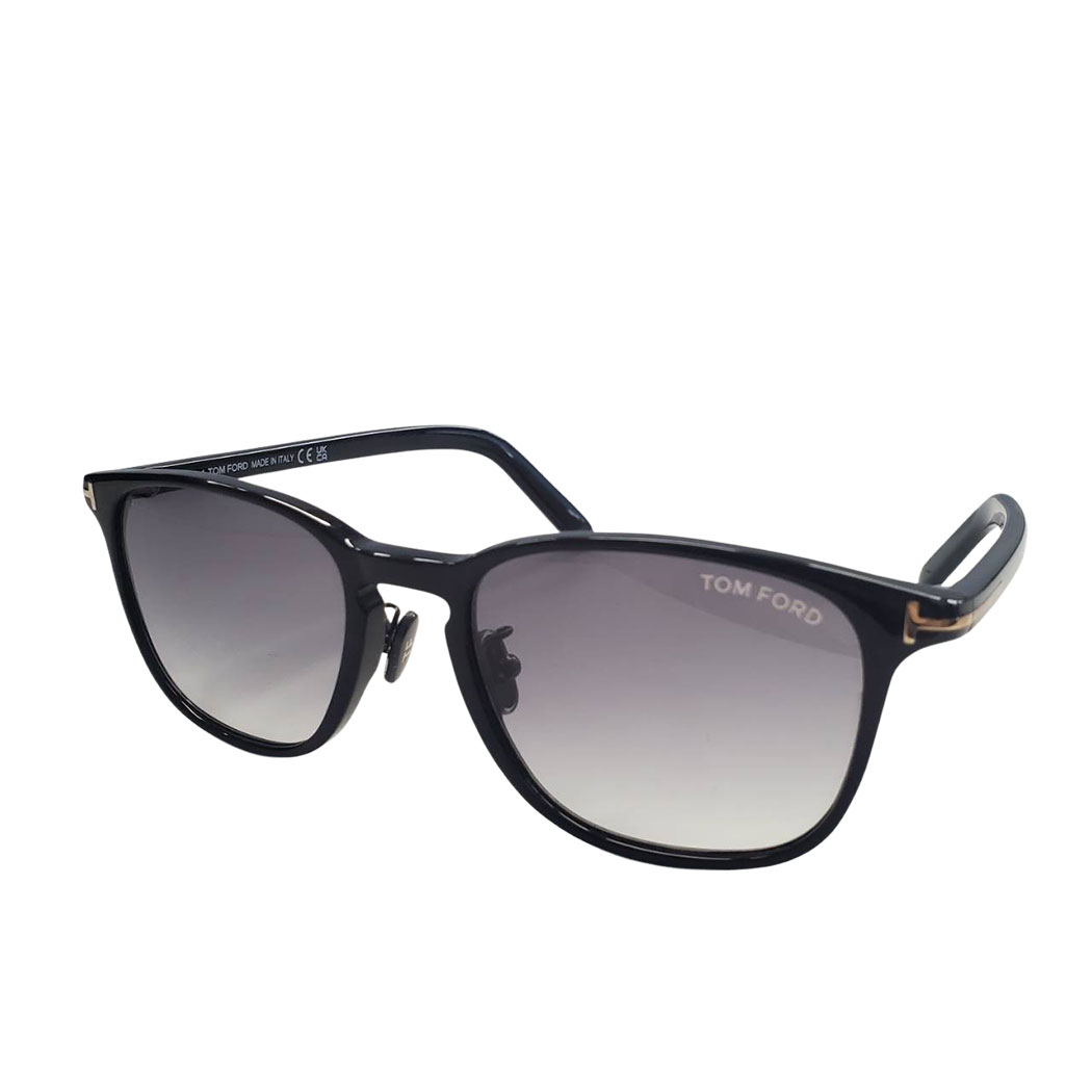 【5.5万円以上5000円OFFクーポン！１９日２０時から26日1時59分まで】トムフォード TOM FORD サングラス レディース メンズ ブランド ブラック TF1048&minus;D シンプル かっこいい 【中古】｜ブランドベイ