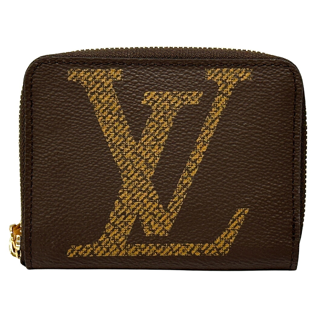 【全品９％OFF！25日14時～23時59分】ルイ・ヴィトン LOUIS VUITTON 財布 モノグラム ジャイアント レディース メンズ ブランド コインケース ジッピー コインパース ブラウン M69354 ラウンドファスナー おしゃれ 【中古】｜ブランドベイ