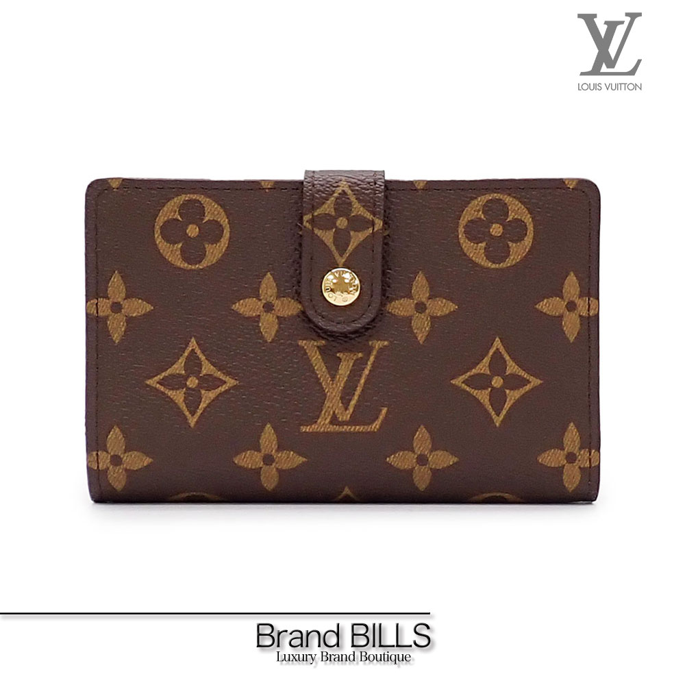 楽天市場】未使用品 LOUIS VUITTON ルイ ヴィトン ポルトモネ・ビエ・トレゾール 折り財布 M61730 モノグラム ブラウン  ゴールド金具 送料無料 【中古】 : ブランドビルズ Brand BILLS