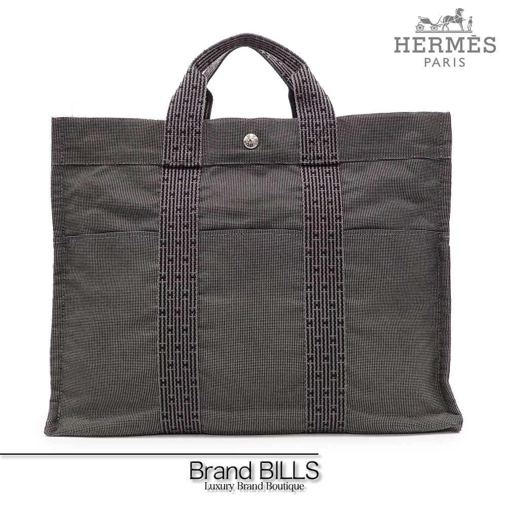 楽天市場】【美品】 エルメス トートバッグ エールライン MM