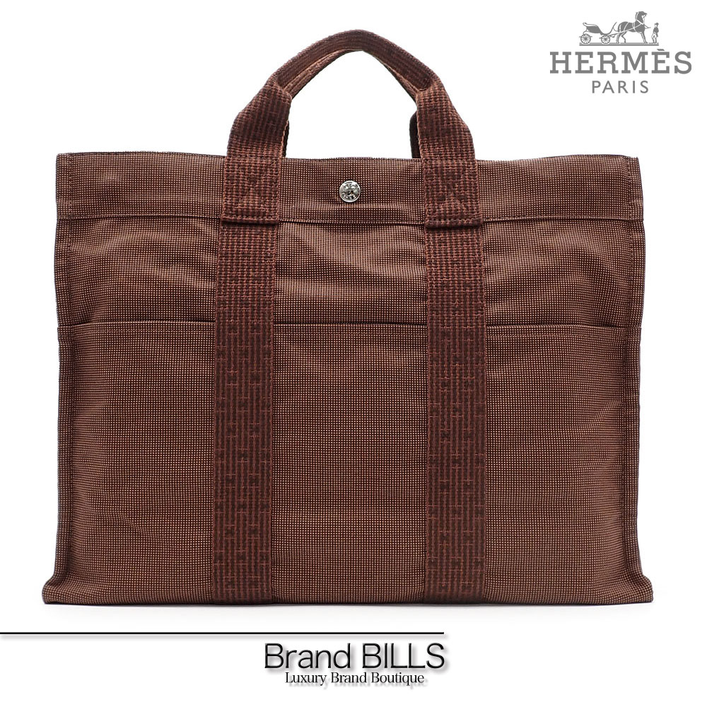 HERMES エールライン トートPM HERMES エルメス エールライントートPM トートバッグ キャンバス