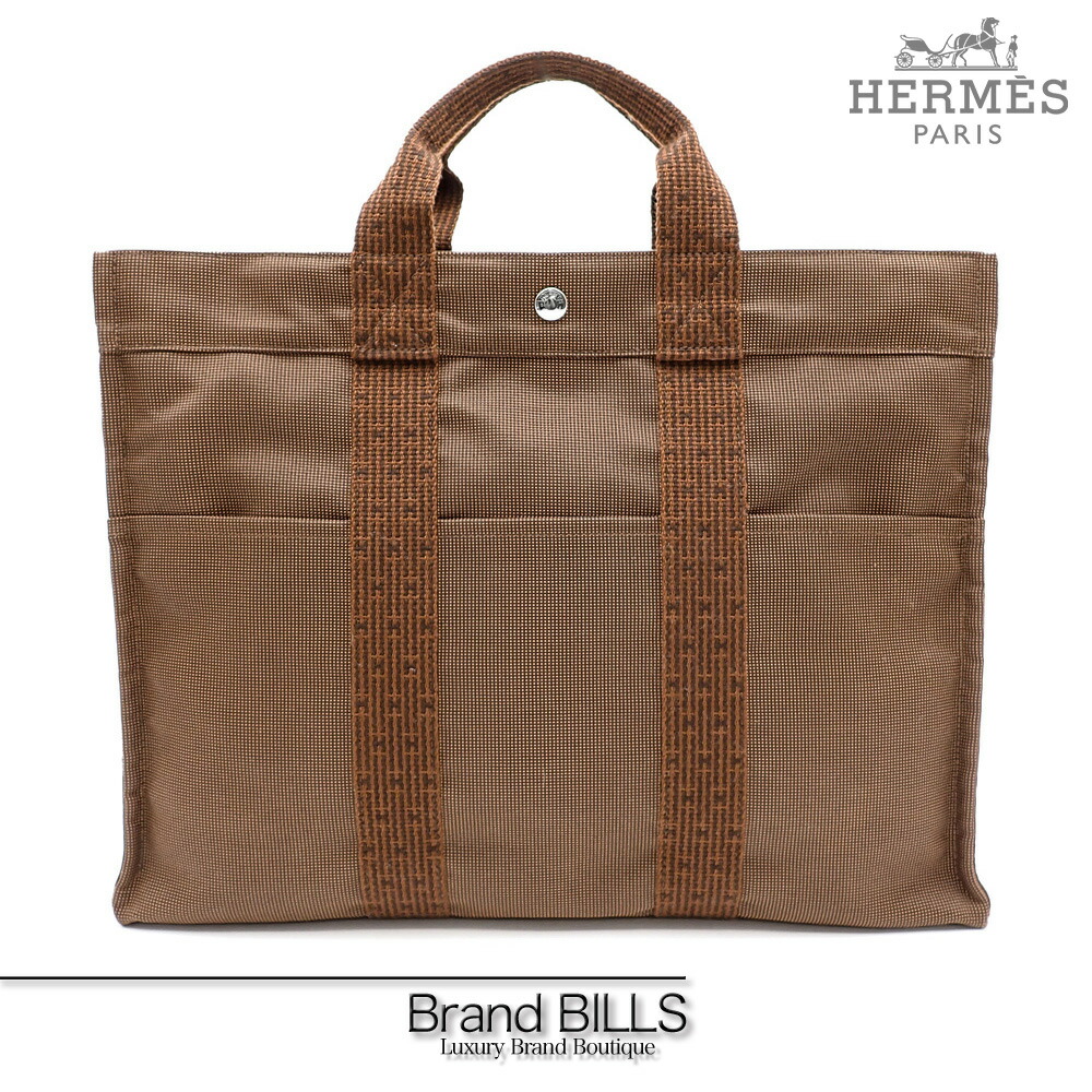 楽天市場】HERMES エルメス エールライン トートMM トートバッグ