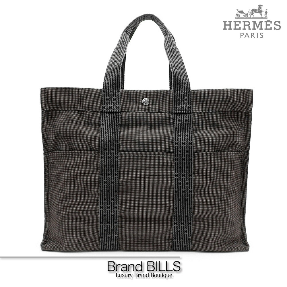 エルメス HERMES ハンドバッグ エールラインMM 本物 正規品 大容量 楽天市場】【美品】 エルメス トートバッグ エールライン MM