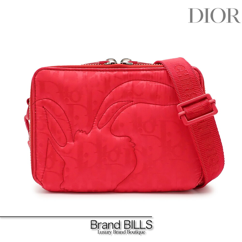 クリスチャンディオールレッド キルティングポーチ Dロゴあり Amazon.co.jp: [ラッピング済み] ギフト プレゼントに最適☆Dior