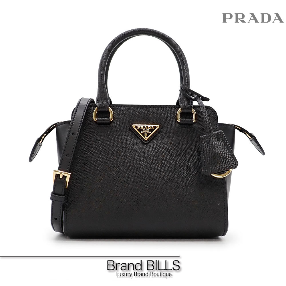 楽天市場】【未使用品】プラダ【PRADA】サフィアーノレザー ミニ
