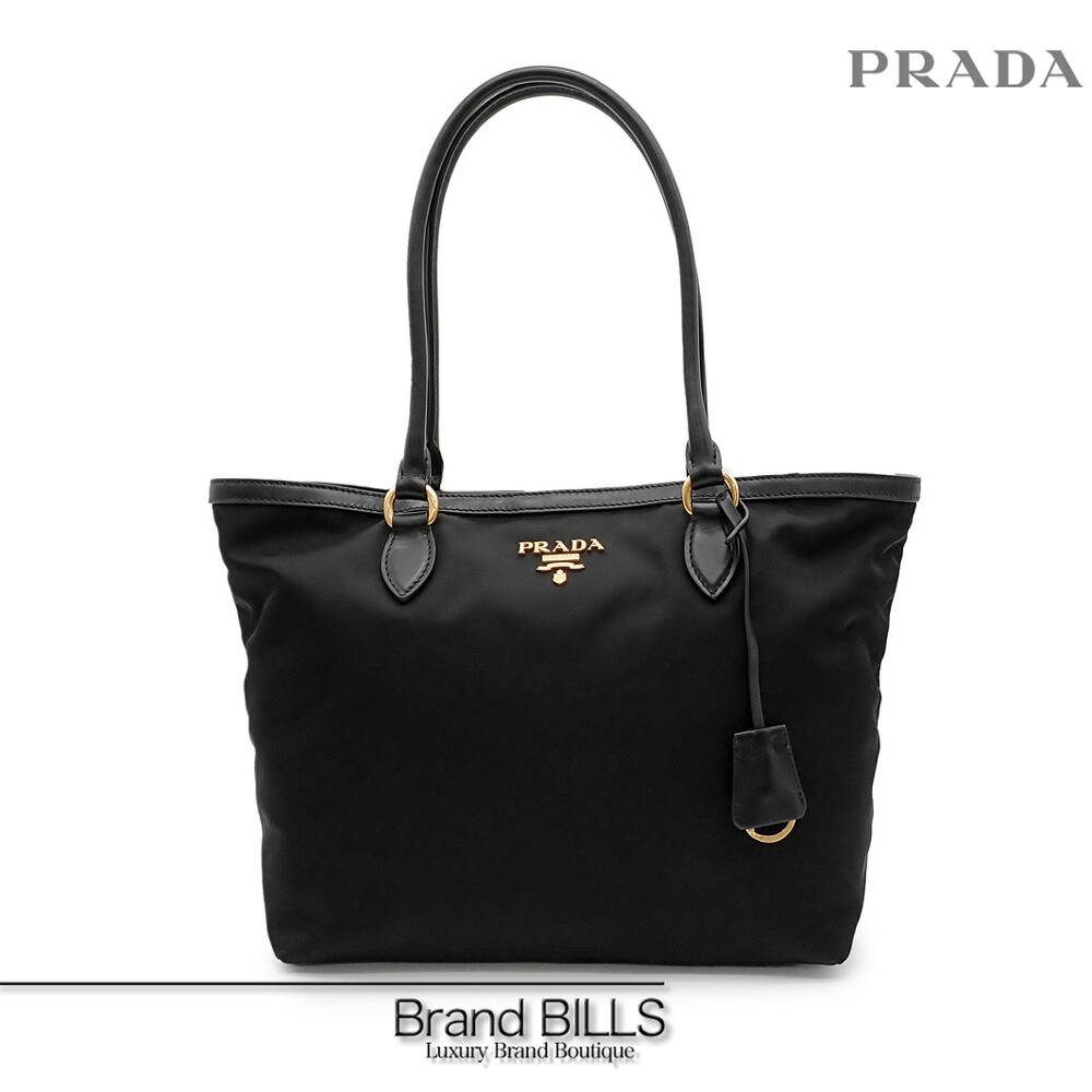 楽天市場】プラダ （PRADA） クロシェ トートバッグ 1BG424 NERO
