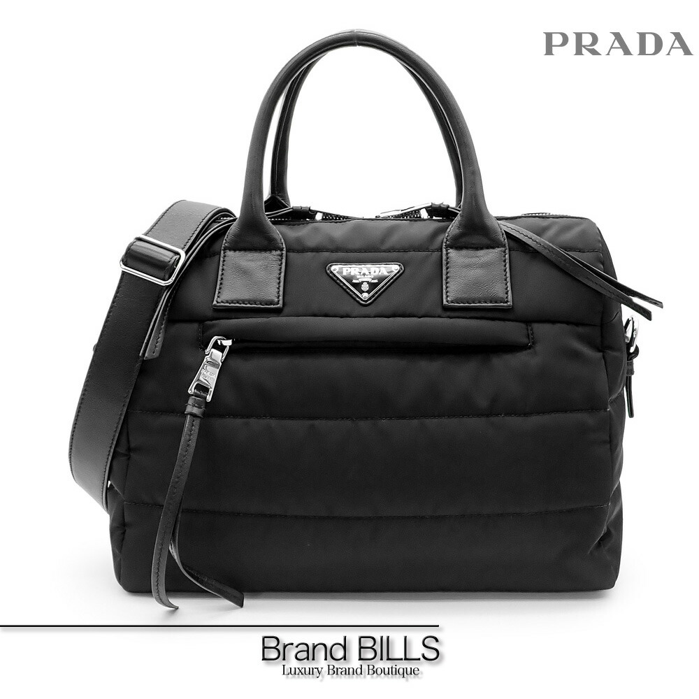 楽天市場】PRADA プラダ ボンバー ハンドバッグ トートバッグ