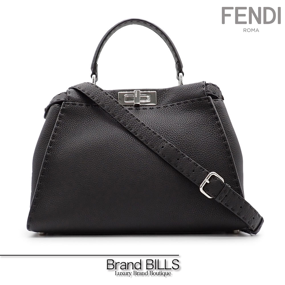 FENDI 8BN327 A6V3 F1JD4 2WAY ピーカブー GR【ランク：S】 FENDI フェンディ 2WAY ピーカブー 8BN327 A6V3 F1JD4