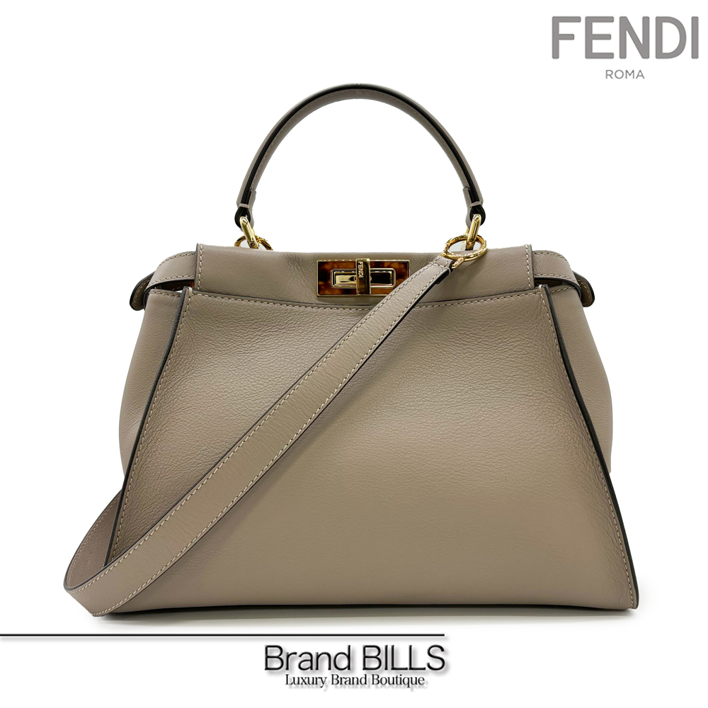 楽天市場】未使用品 FENDI フェンディ ピーカブー レギュラー