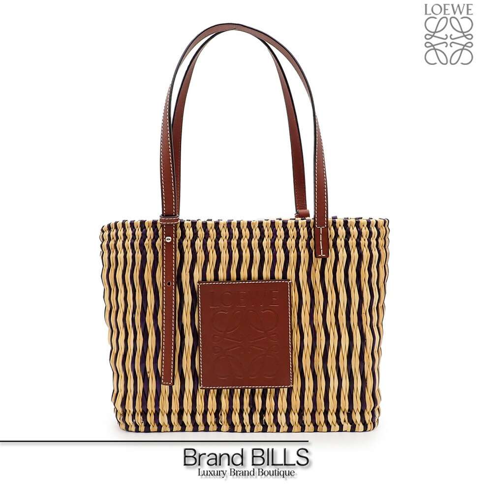 楽天市場】LOEWE(ロエベ) シェルバスケットバッグ ミディアム トート