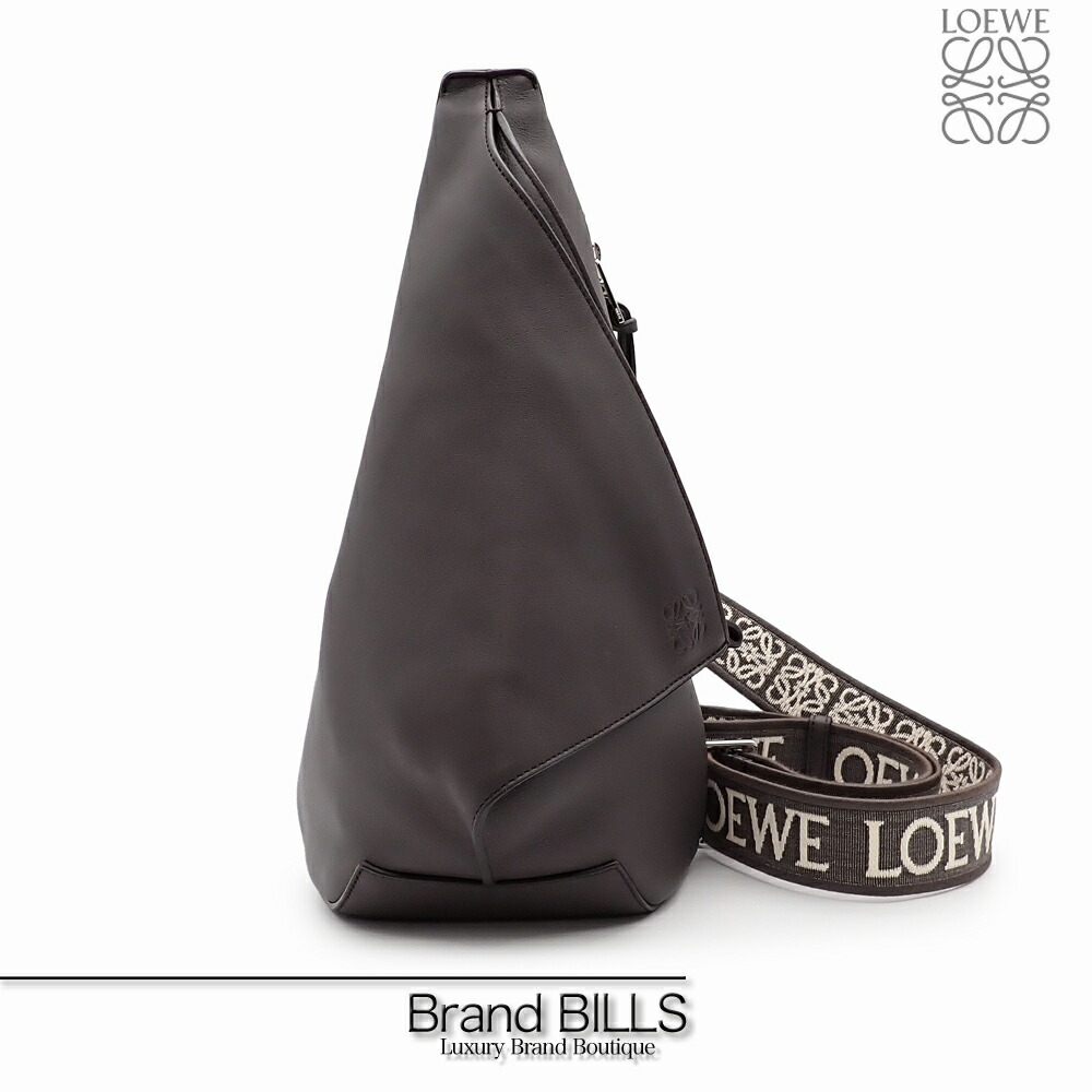 楽天市場】ロエベ LOEWE アントン スリング ソフトグレインカーフ