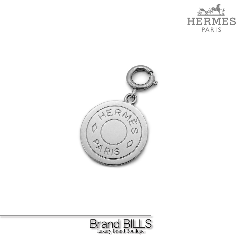【美品】HERMES エルメス セリエ ネックレス ペンダントトップ K18 HERMES/エルメス】 セリエ ペンダントトップ K18ゴールド 18金