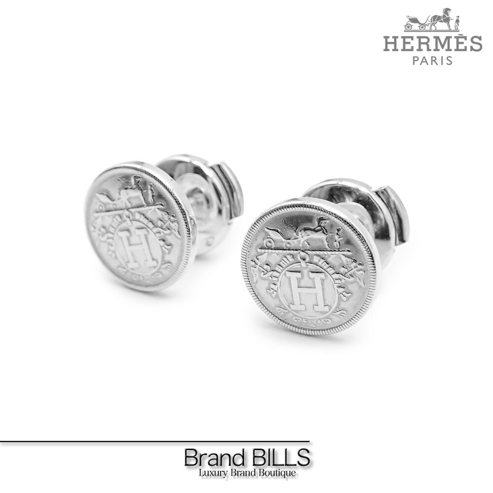 ほぼ未使用 HERMES エルメス エクスリブリス TPM シルバー ピアス 楽天市場】HERMES エルメス ピアス エクスリブリス TPM Ex