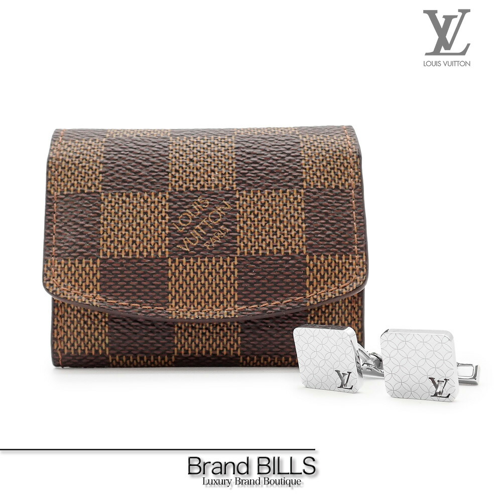 ルイヴィトン　カフス　ブトン ドゥ マンシェット シャンゼリゼ ダミエ　シルバー 楽天市場】ルイヴィトン Louis Vuitton カフスボタン ブトン