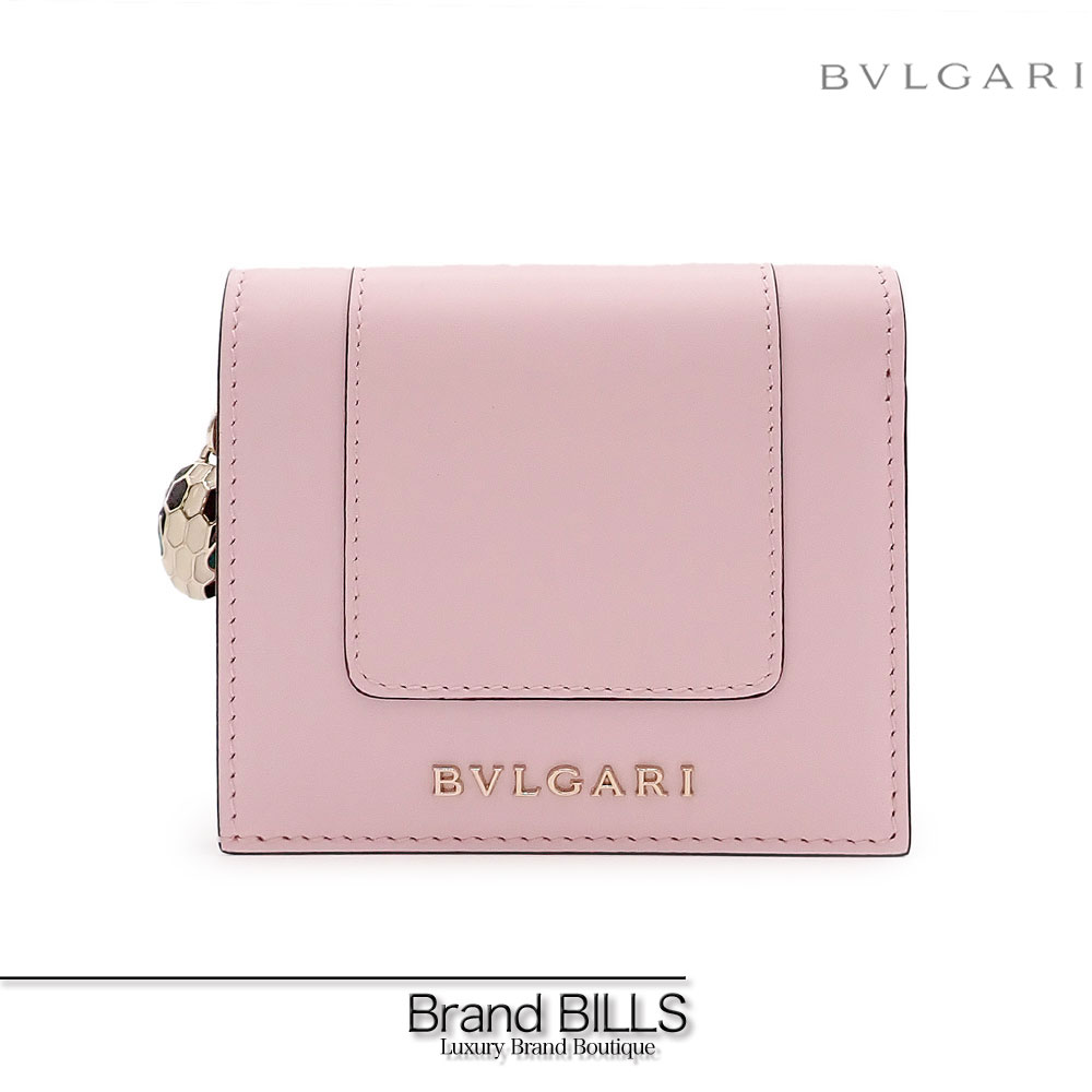 楽天市場】ブルガリ BVLGARI 三つ折り財布 セルペンティ レザー