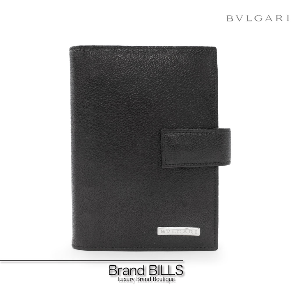 BVLGARI ブルガリ メモ帳 ノート ノートカバー レザー BVLGARI ブルガリ 大きめ 手帳カバー B5 システム手帳 レザー