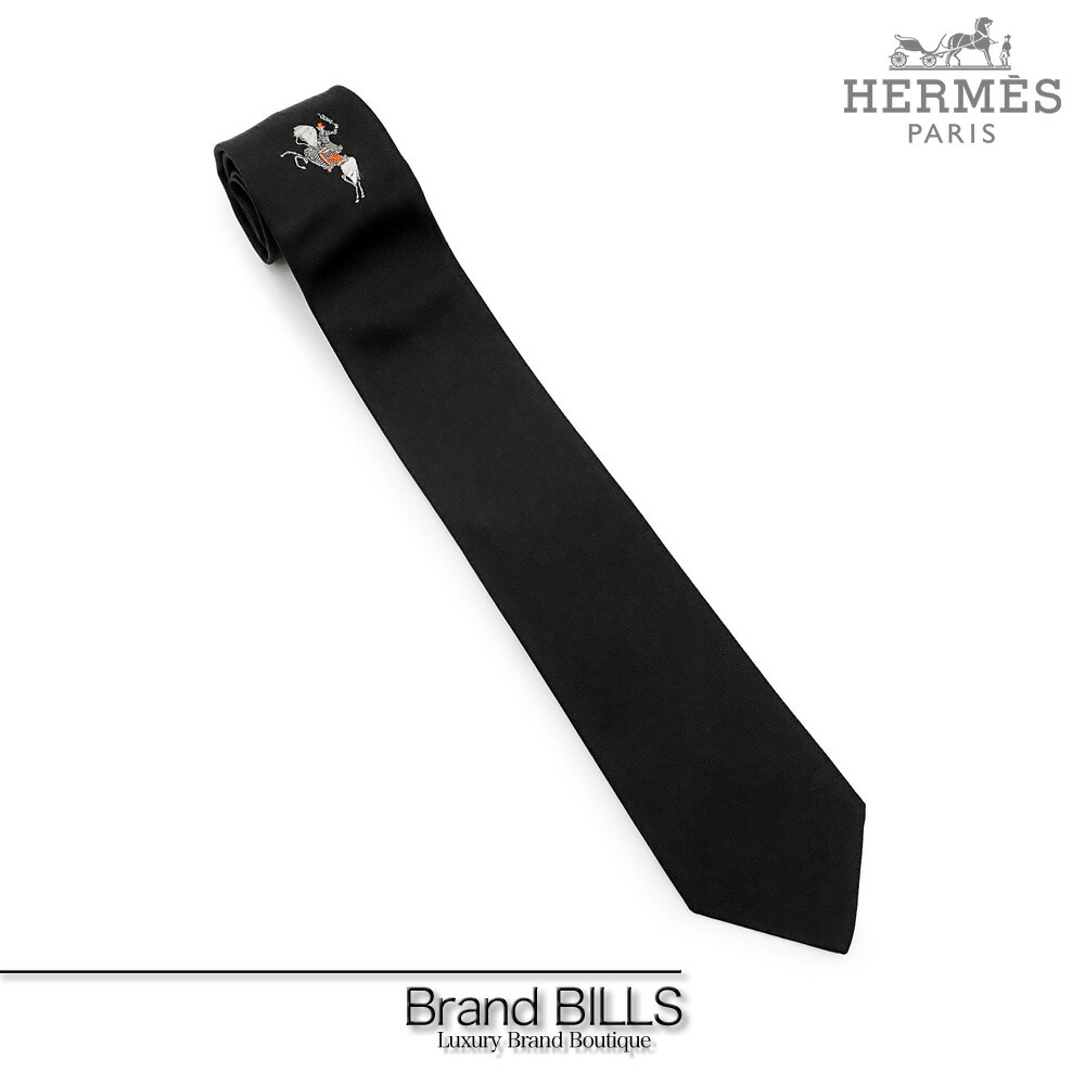 楽天市場】HERMES【エルメス】未使用 ネクタイ ネイビー Cest La Fete