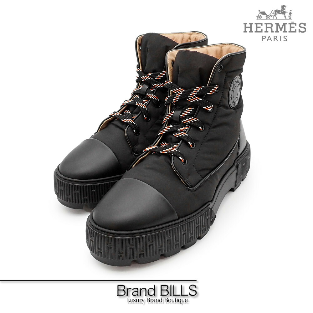 楽天市場】エルメス HERMES 靴 ジョッキーブーツ 黒 革 【送料