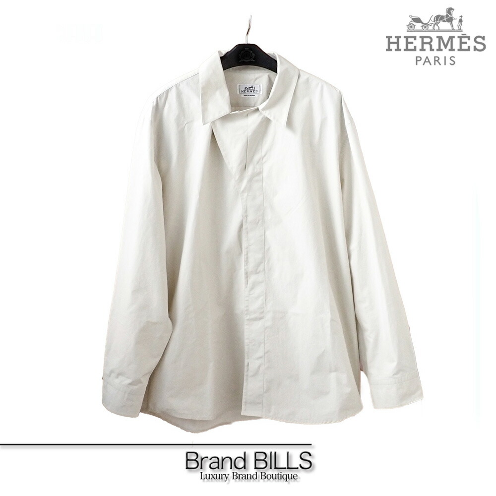 楽天市場】HERMES エルメス シャツ サイズ:16(41) セリエボタン