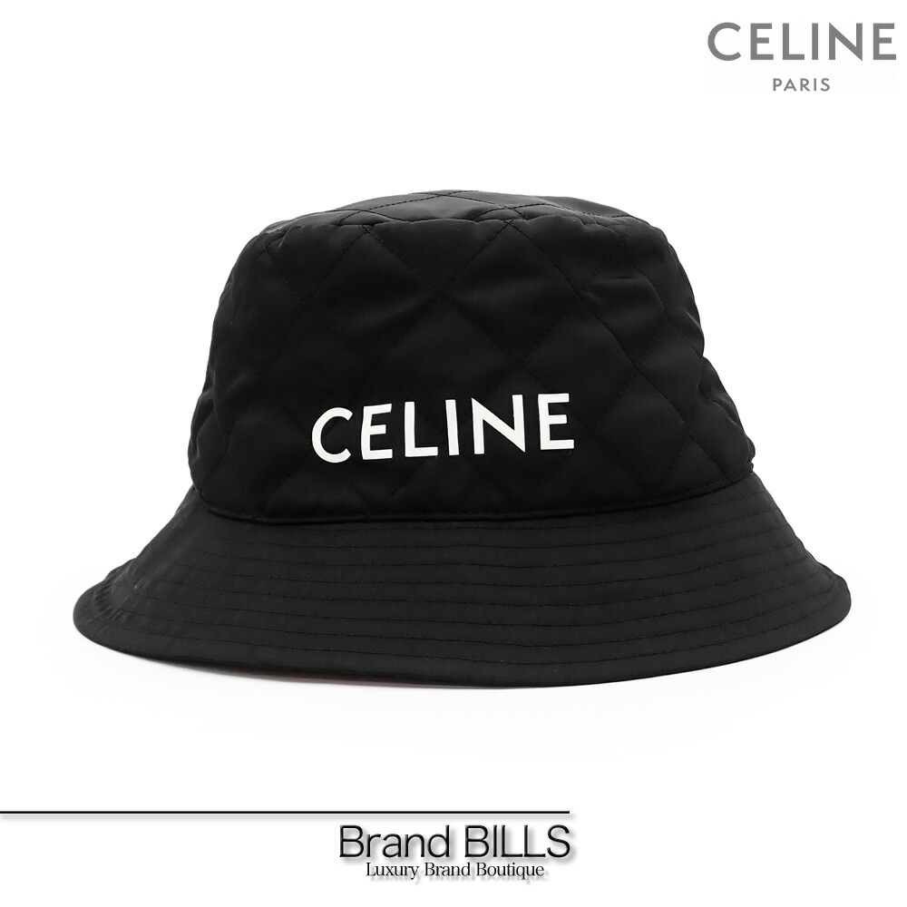 【新品・未使用】CELINE ブラック バケットハット 楽天市場】【未使用保管品】セリーヌ CELINE エンブロイダリー