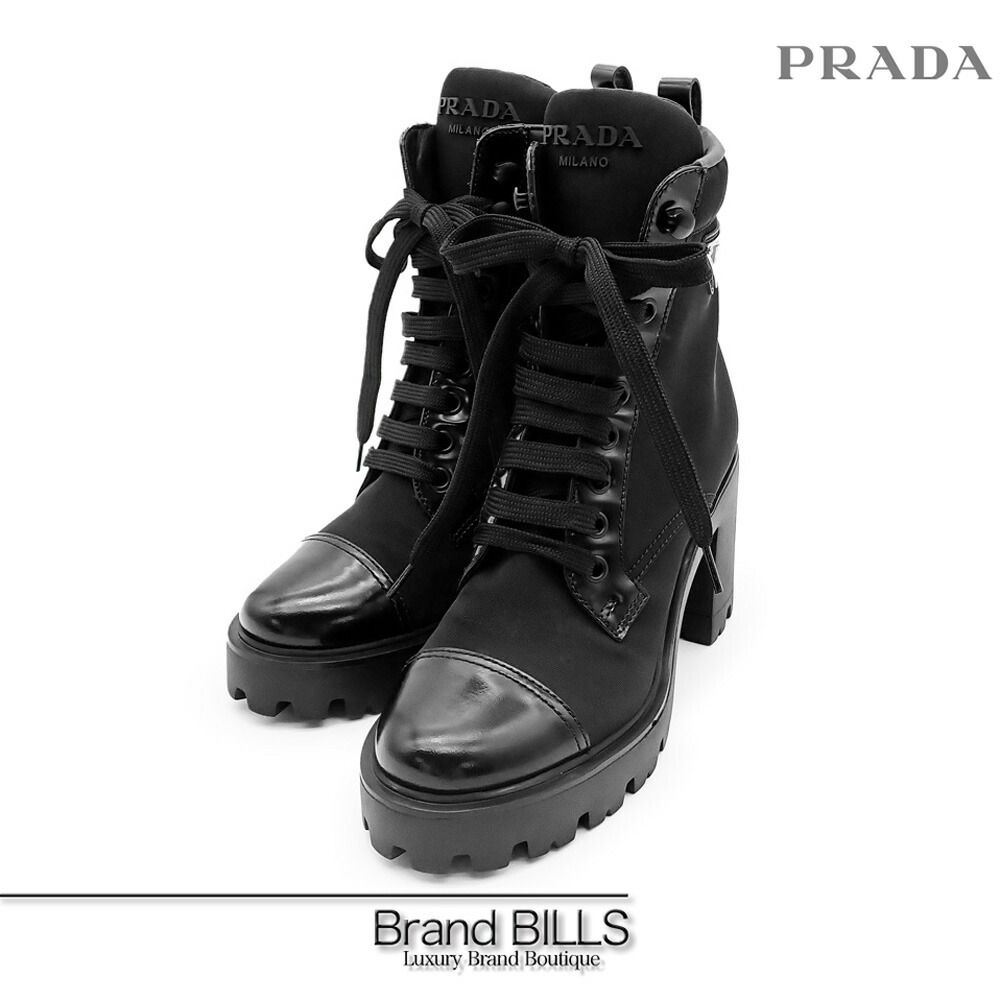 楽天市場】PRADA プラダ ショートブーツ 1T192N 07I レディース レザー