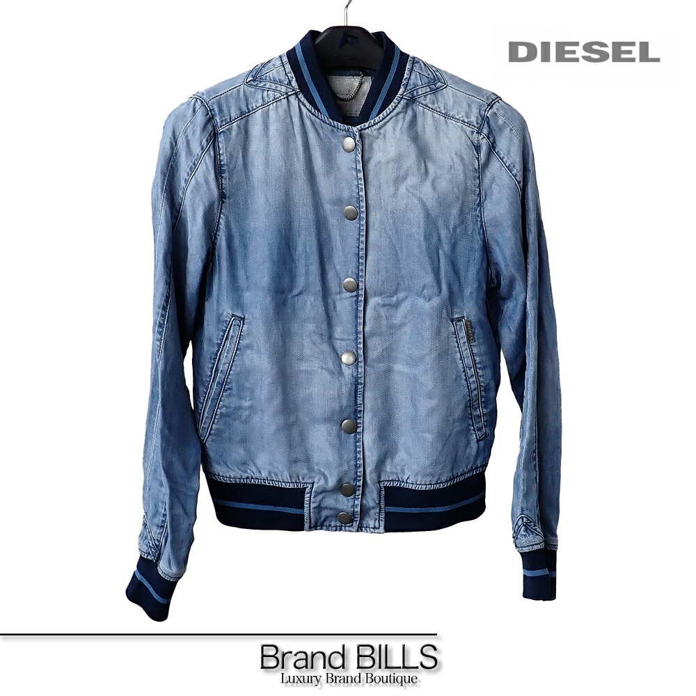 DIESEL ディーゼル ジャケット レディース デニム ライダース XS 新品 DIESEL - DIESEL デニムライダースの通販 by ♡K's shop