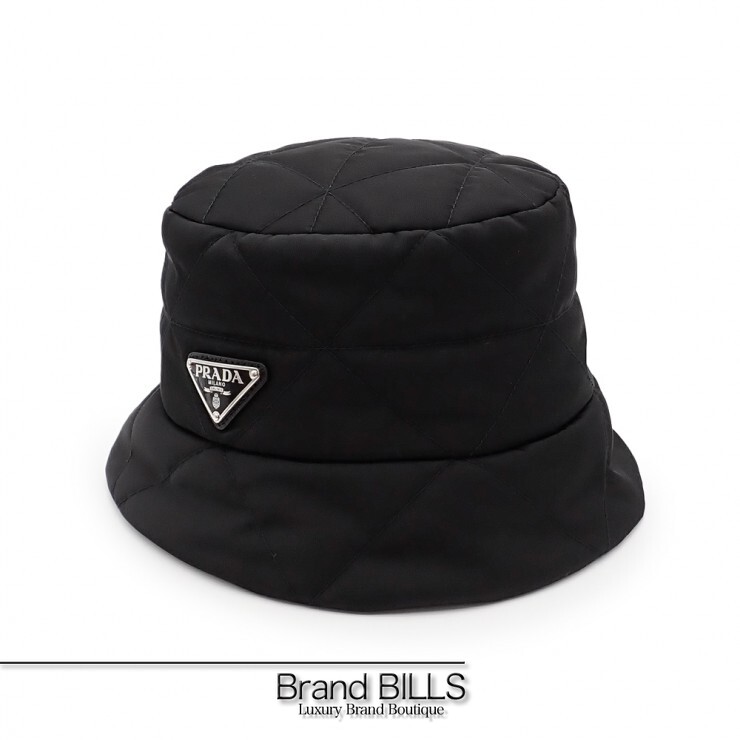 楽天市場】美品 PRADA プラダ バケットハット 帽子 Re-Nylon