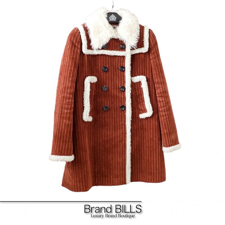 楽天市場】MIUMIU ミュウミュウ ダブルギャバジンコート コート 40