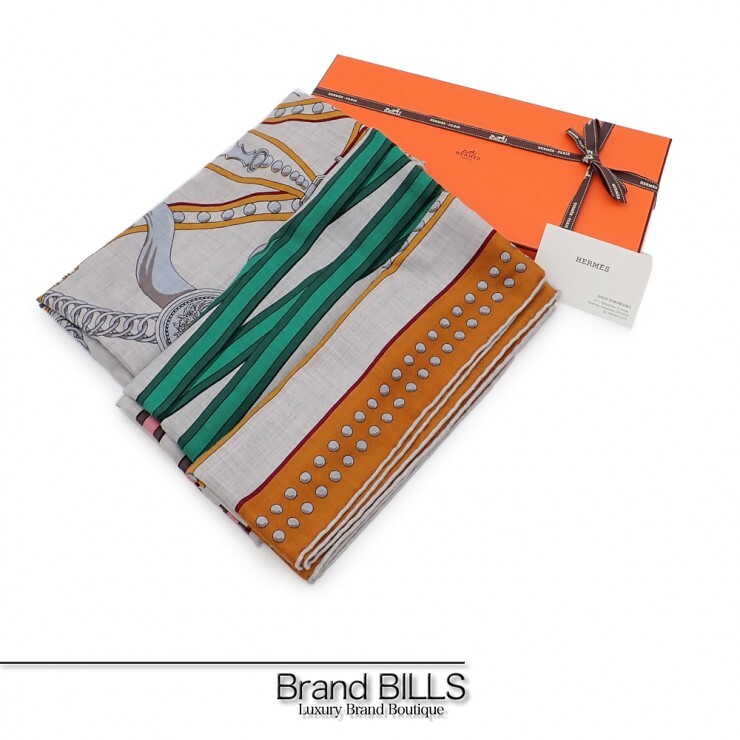 楽天市場】【新品】 エルメス ショール カレ ジェアン 140 クーペ ドゥ