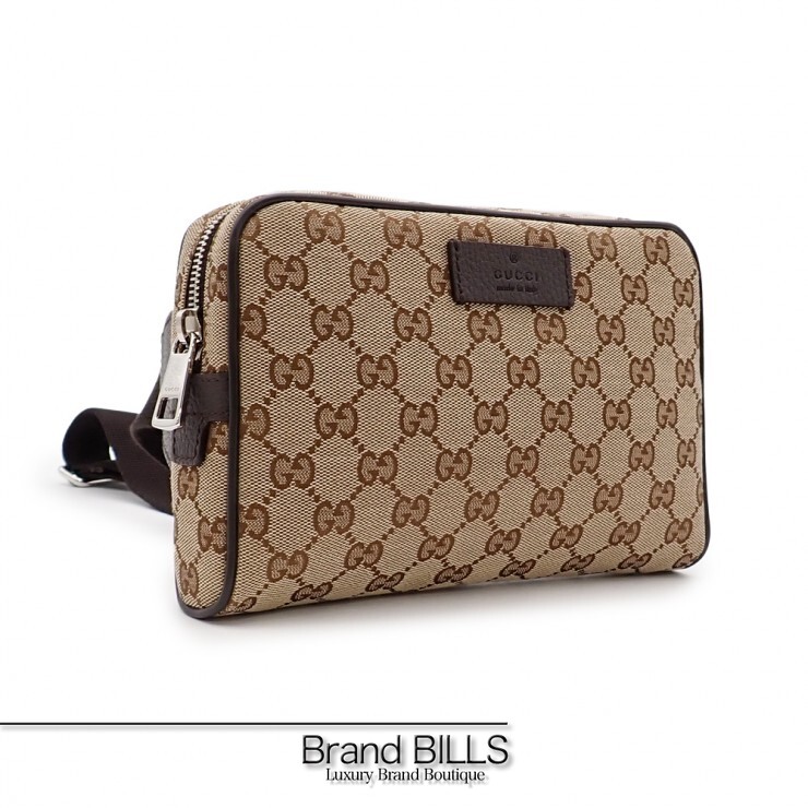 未当てはめる品 GUCCI グッチ GG帆布 上半身御徒面子 酉の方角御徒面子 449174 ベージュ 赤銅色 しろがね色金具 ユニ一発やる 【中古】