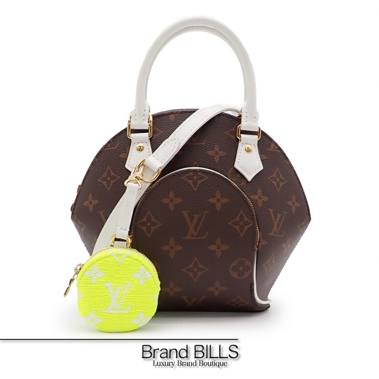未当て嵌める品 LOUIS VUITTON ルイ ヴィトン 星食BB ハンドバック ショルダーバッグ 2way モノグラム・擦り付け木 鋳貨銭入れ付き添い人 庭球どんぶり鉢 赤銅色 【中古】