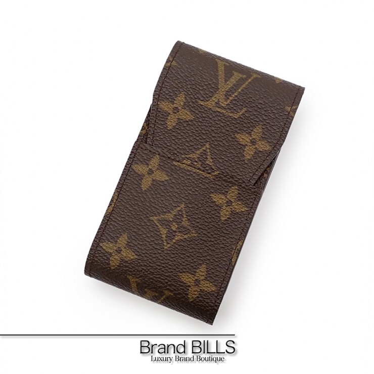 未当て嵌める品 LOUIS VUITTON ルイ・ヴィトン エテュイ・シガレット 紙巻きタバコ入れもの 小入れもの M63024 モノグラム帆布 ユニ一発やる 【中古】