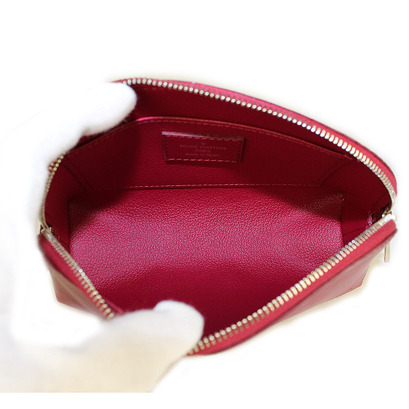 正規逆輸入品 のポシェット コスメティック ポーチ フューシャ ポシェット コスメティック エピ ルイ ヴィトン 化粧品 ポーチ M 未使用 展示品 同時エントリーでポイント最大19倍 フューシャ 正規品 ブランドシティ Brandcity クリスマスｓａｌｅ